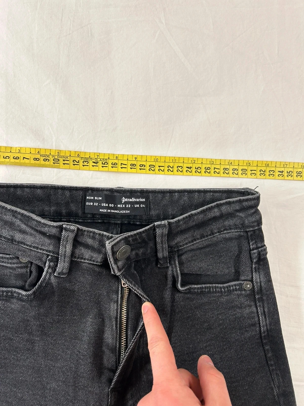 Zwarte skinny spijkerbroek Stradivarius – photo 6